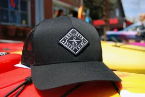 THE AVENUE TRUCKER HAT - BLACK/BLACK