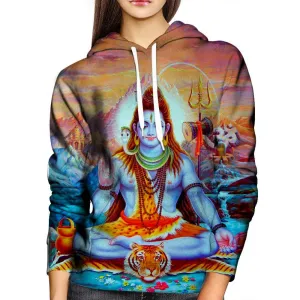 The Great Shiva Womens Hoodie