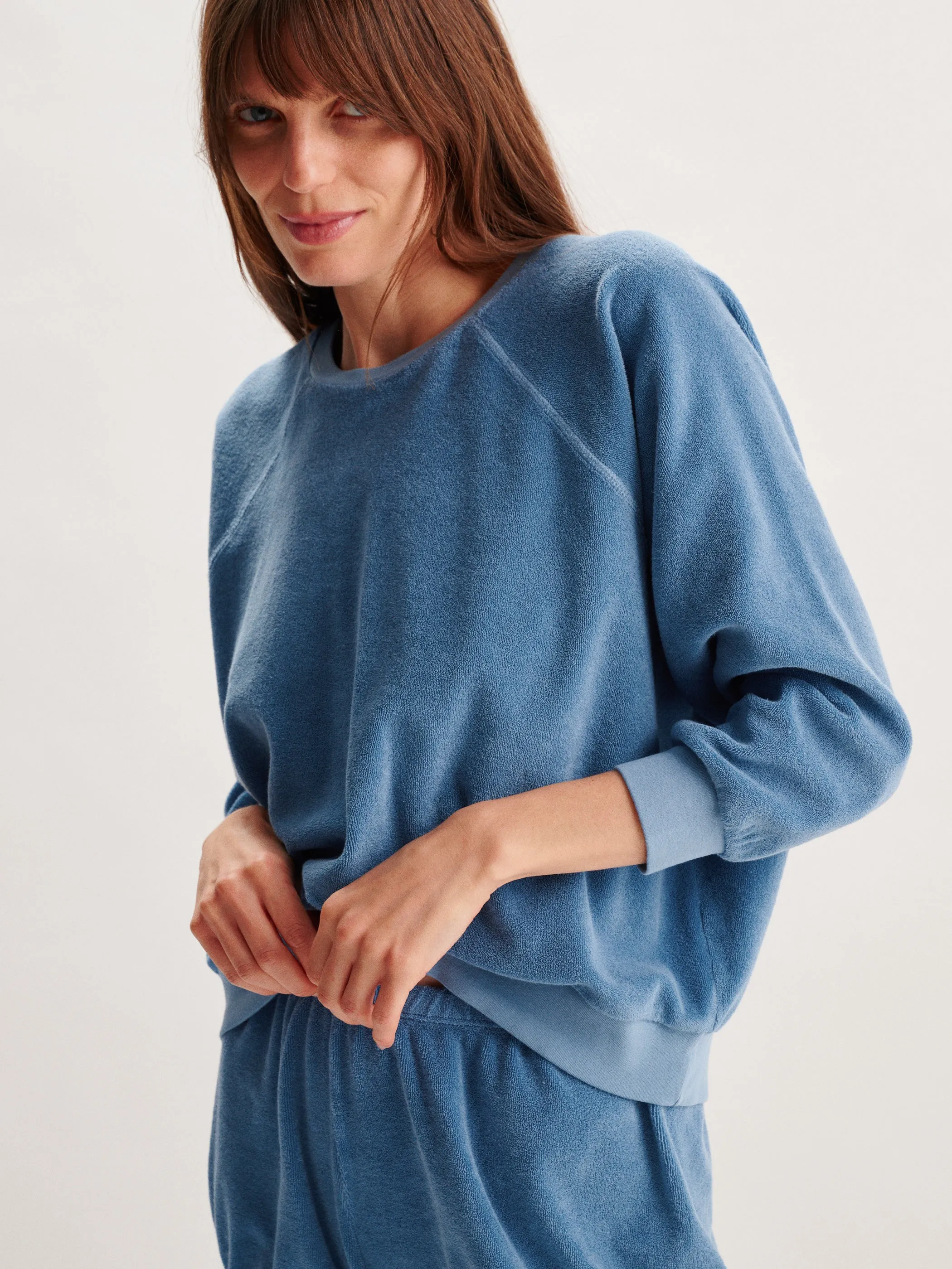 The Samos Oversized Sweatshirt in Terry