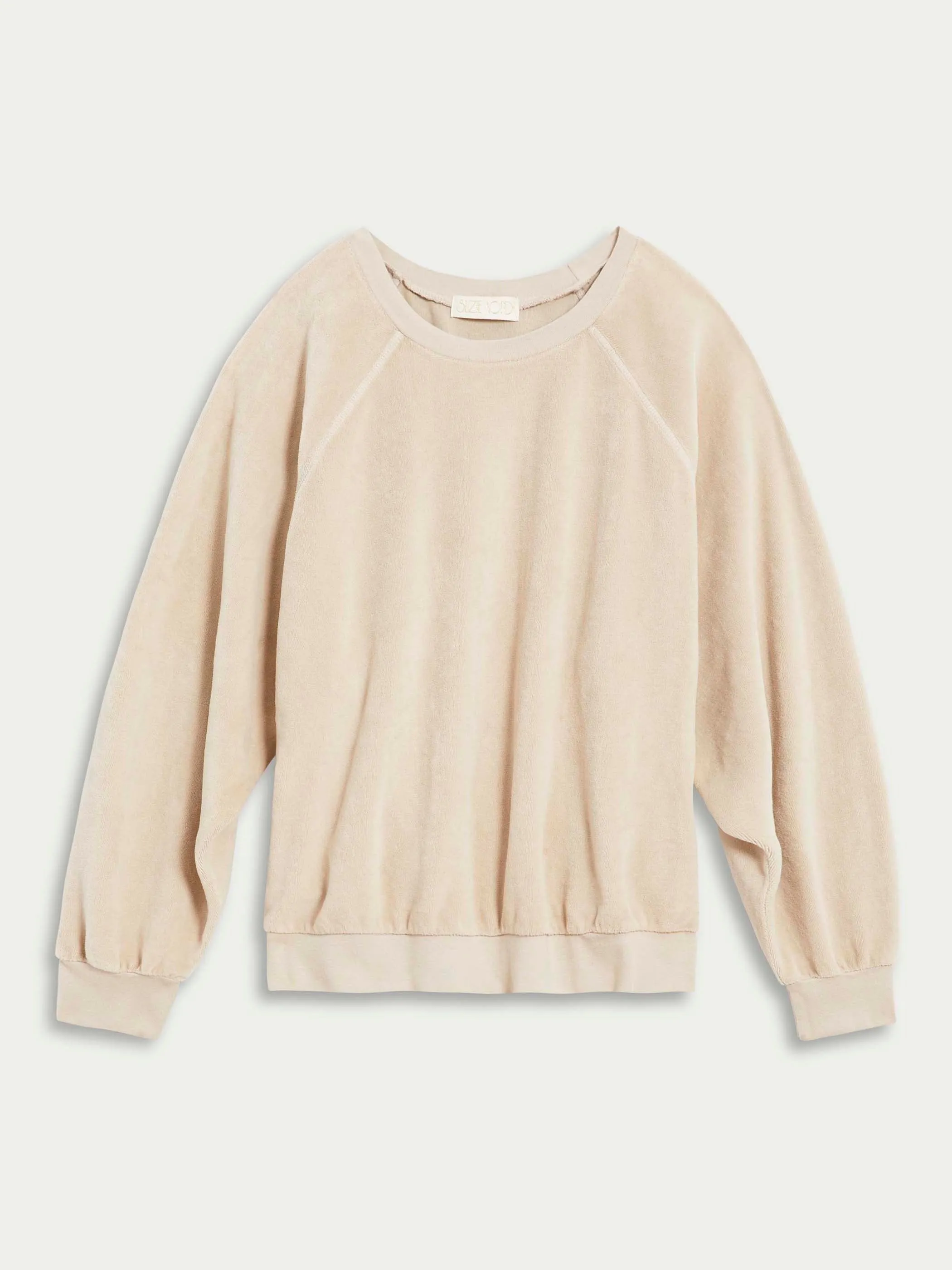 The Samos Oversized Sweatshirt in Velour