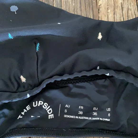 THE UPSIDE Forest printed stretch sports bra 6