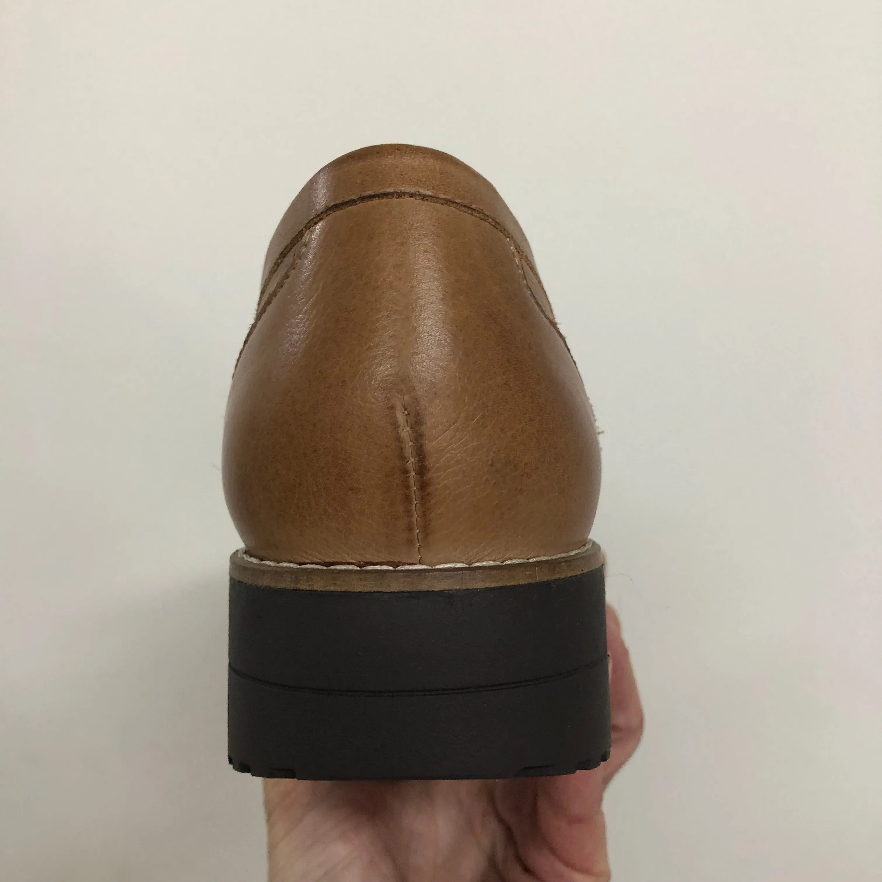 Top End Ozama ~ Black ~ Dark Tan ~ Leather Loafer