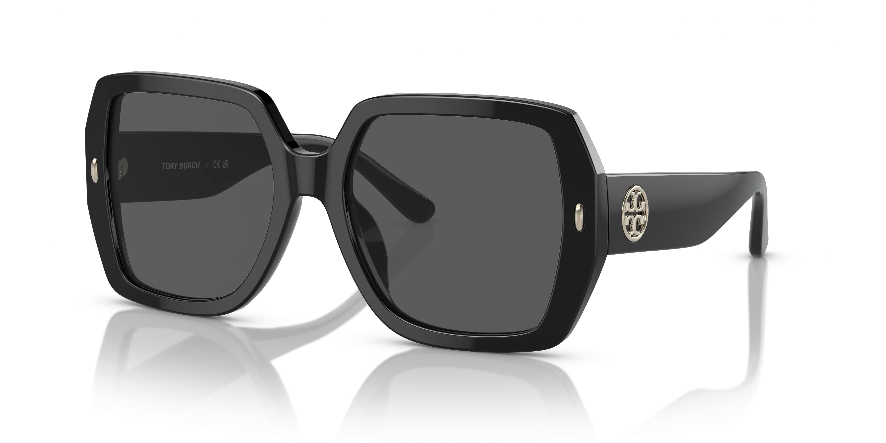 Tory Burch - 0TY7191U Sunglasses - Black w Light Grey Gradient
