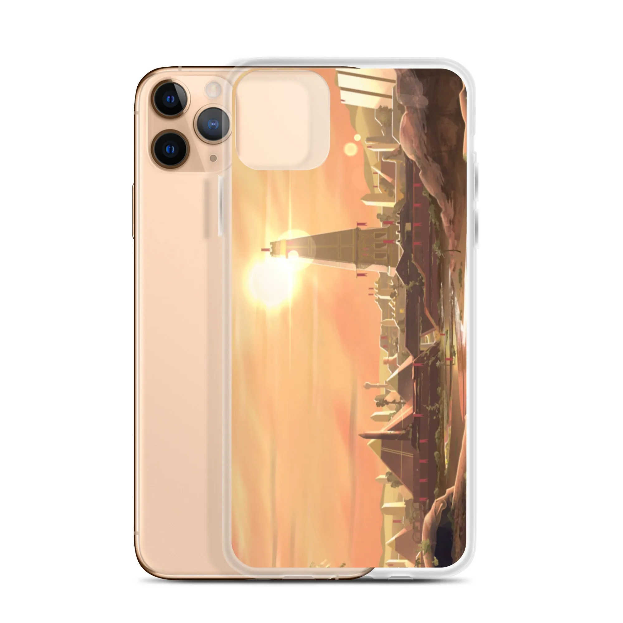 Tower of Light iPhone Case