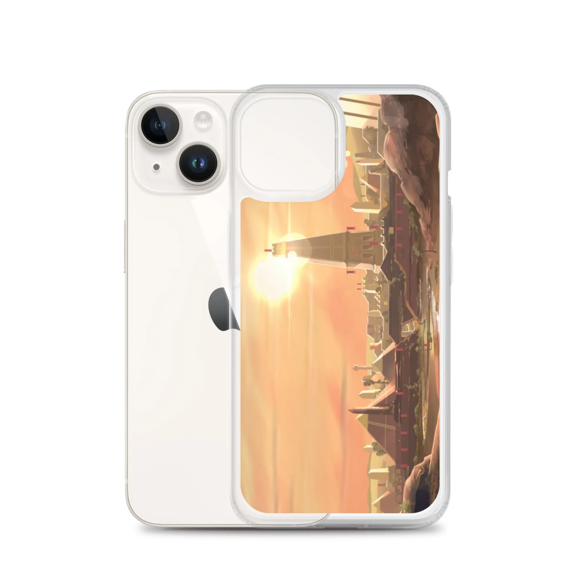 Tower of Light iPhone Case
