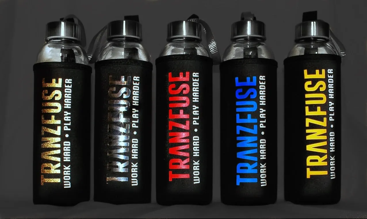 TRANZFUSE GLASS   KOOZIE