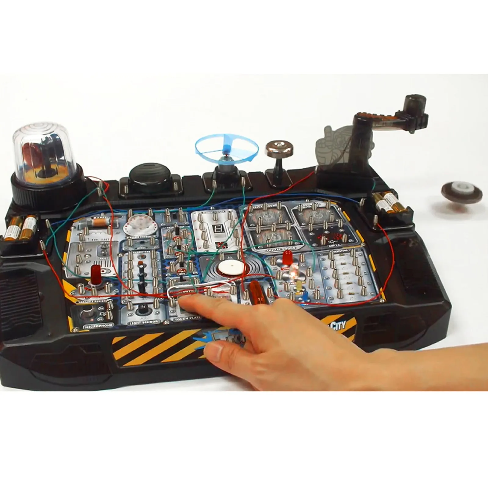 Tronex 328  Circuit City STEM Kit Toy for Kids Educational Circuit Learning Board