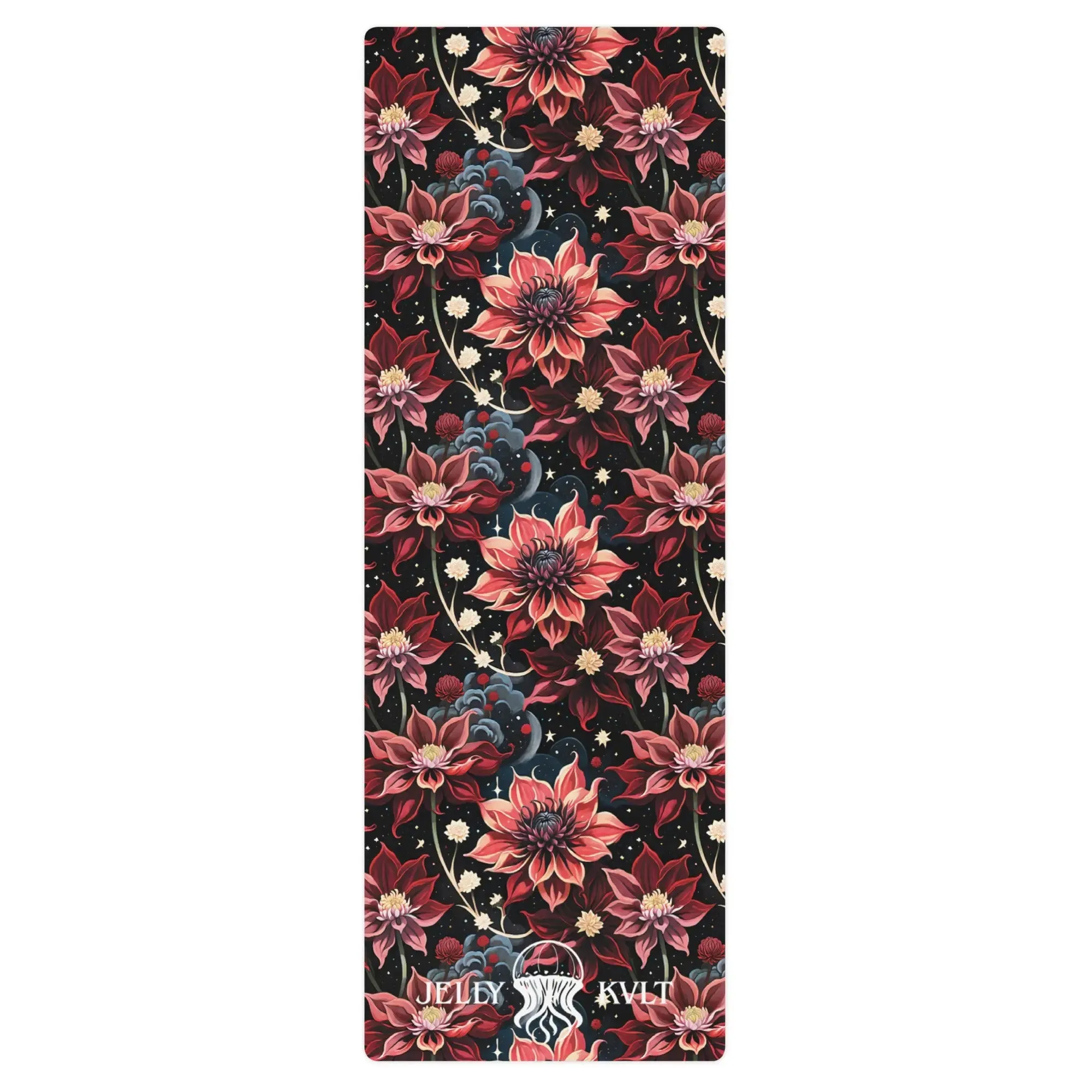 Twilight Dahlia Yoga mat