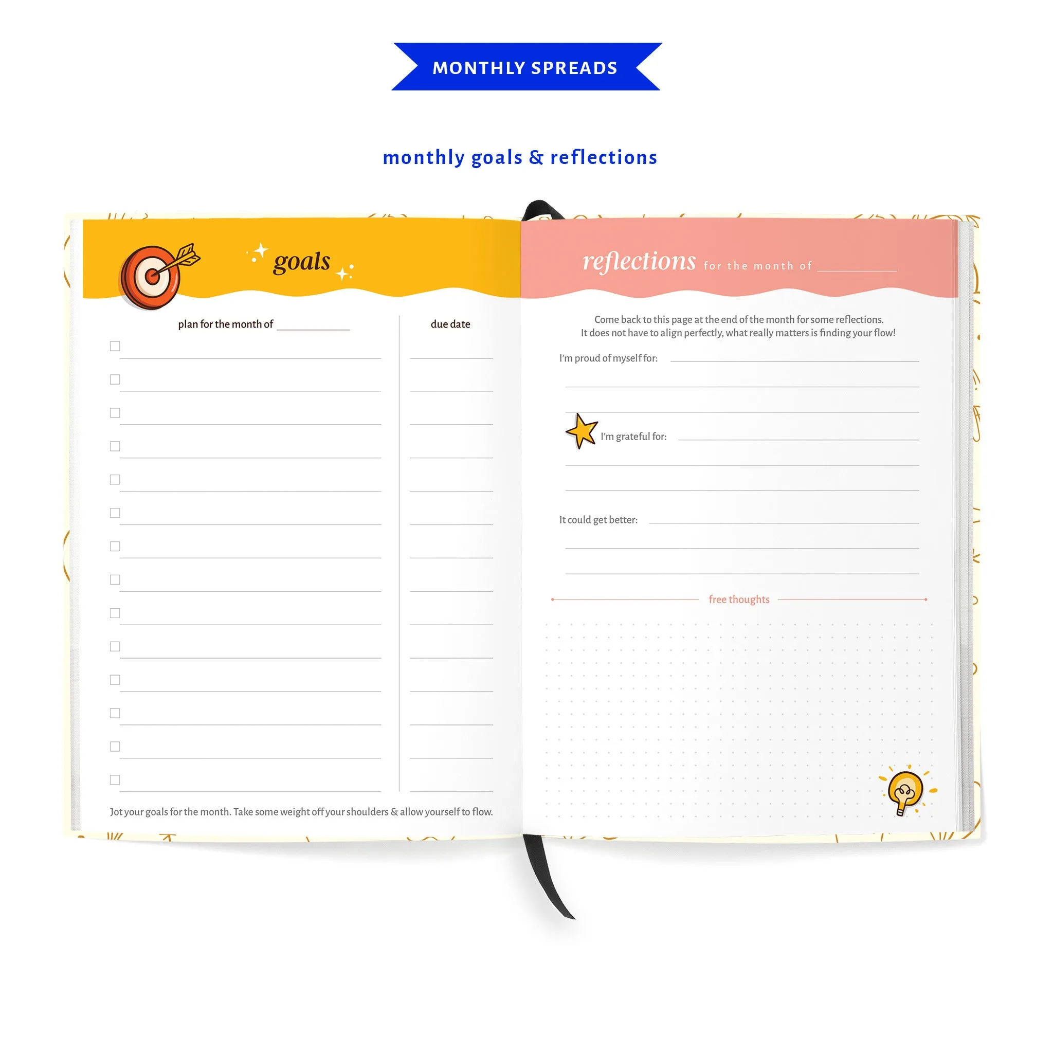 Undated Planner / Floral Day