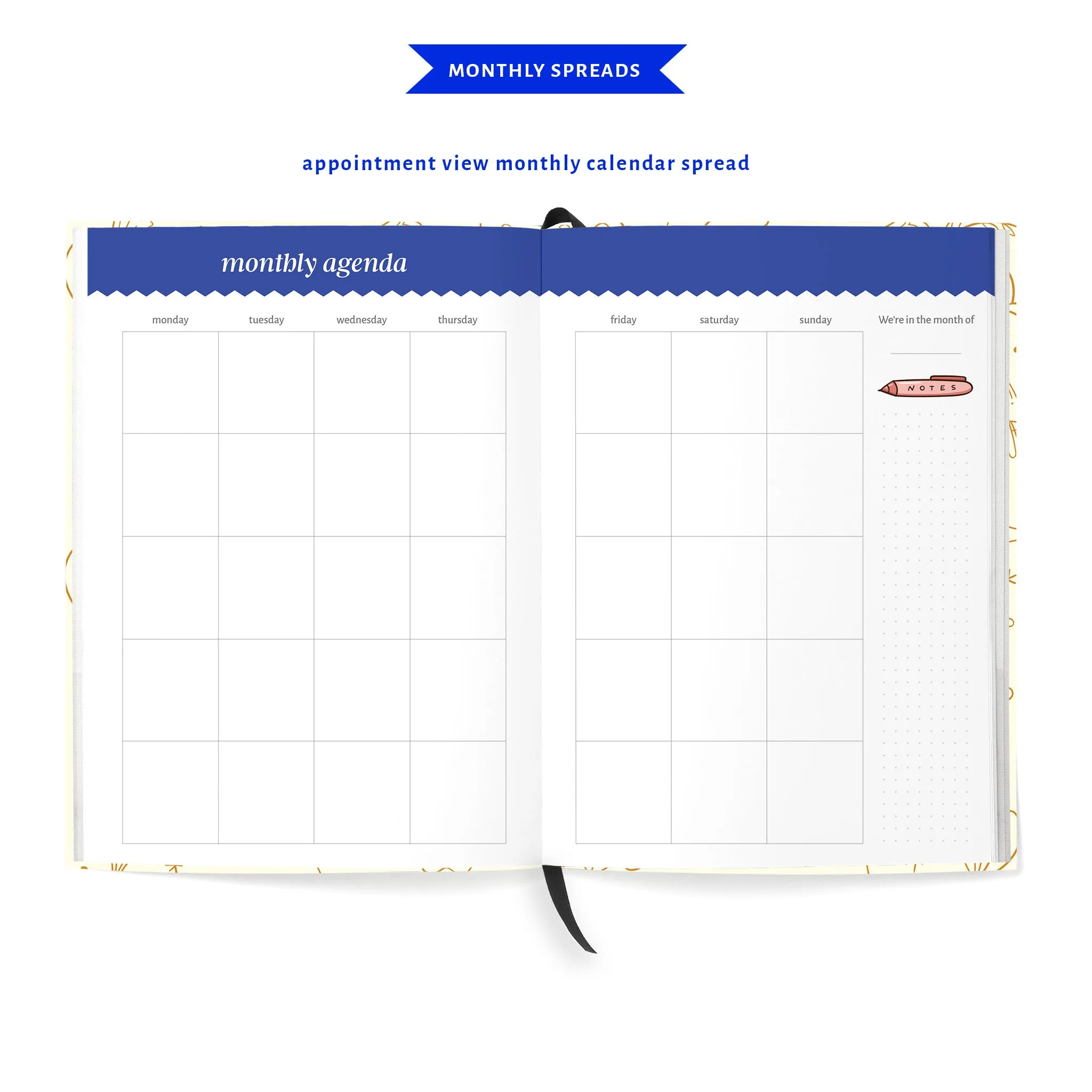Undated Planner / Floral Day