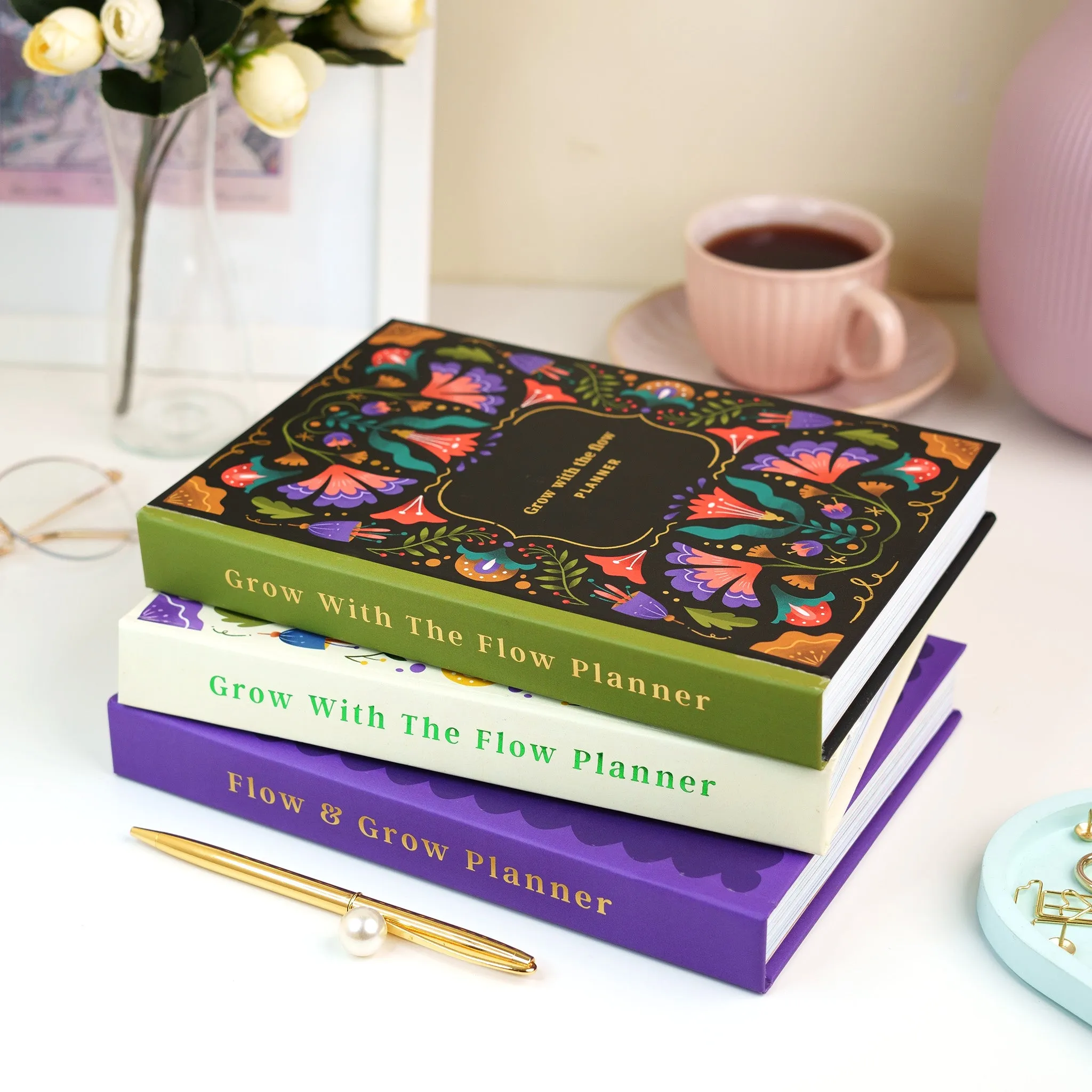 Undated Planner / Floral Day