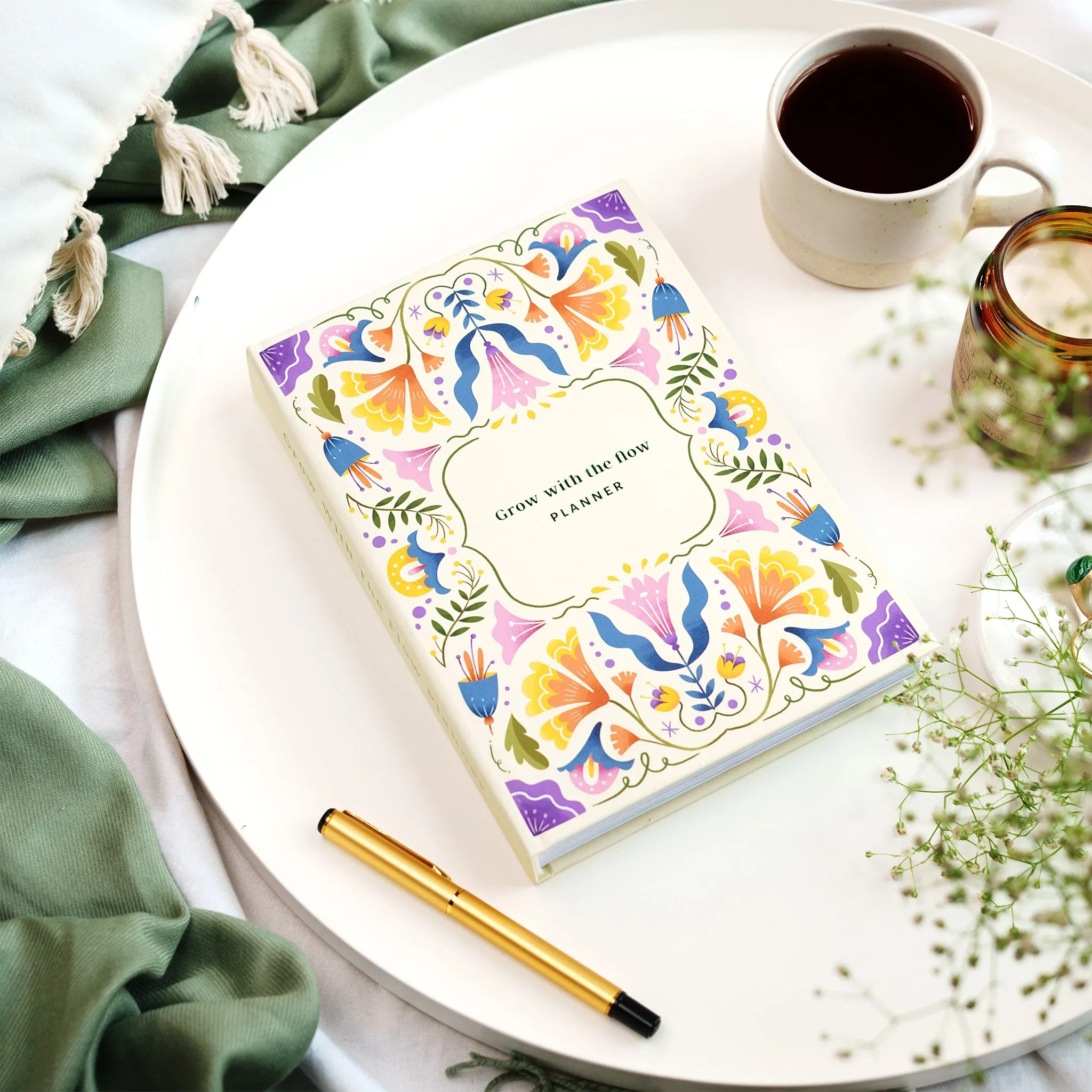 Undated Planner / Floral Day