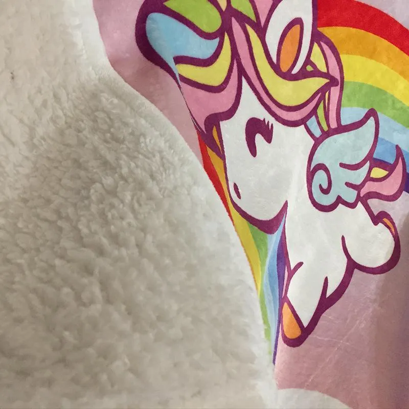 Unicorn Personalized Blankets