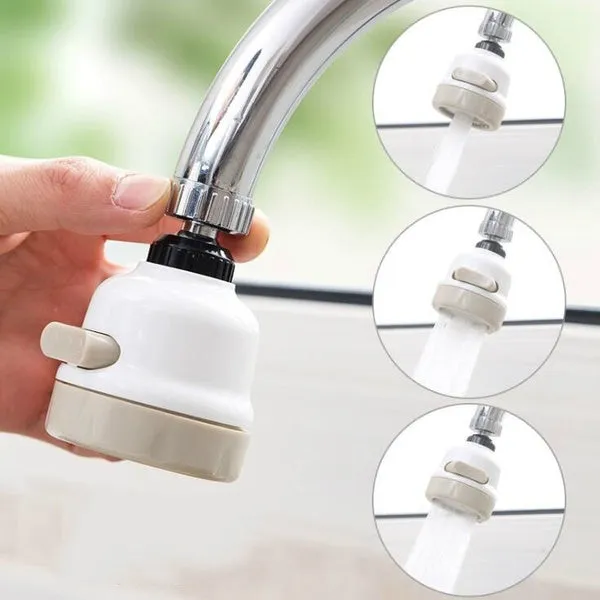 Universal 360 Degree Rotatable Faucet Water Saving Filter Sprayer