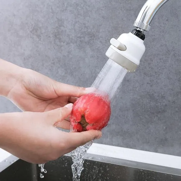 Universal 360 Degree Rotatable Faucet Water Saving Filter Sprayer