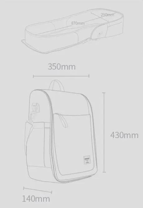 UPchic- 2in1 Baby Travel Bag Bed Foldable Bed Nest Baby Bed for Newborn Baby Infant| Travel Beds|