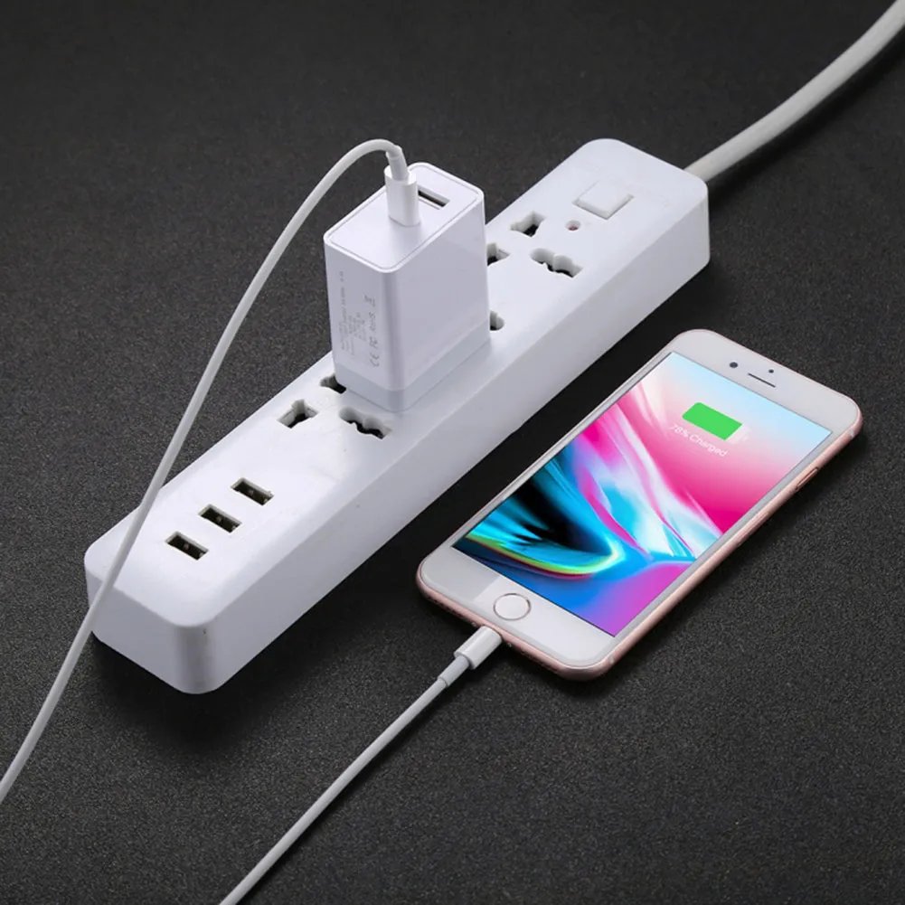 USB C PD Charger 29W Power Delivery Type c Wall Charger with 2 Ports for iPhone Android American regulations white