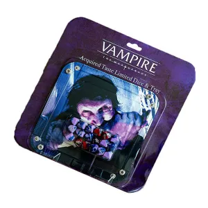 Vampire The Masquerade 5th Edition - Acquired Taste Limited Dice & Tray Accessory Pack
