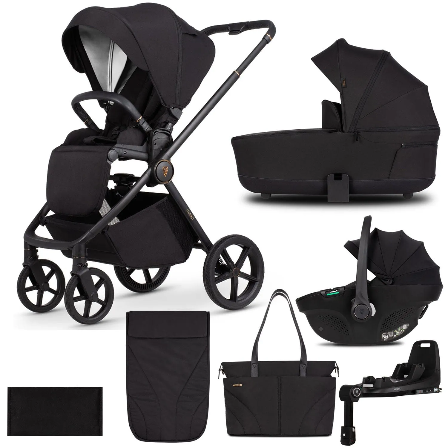 Venicci Claro 3 in 1 Travel System - Noir