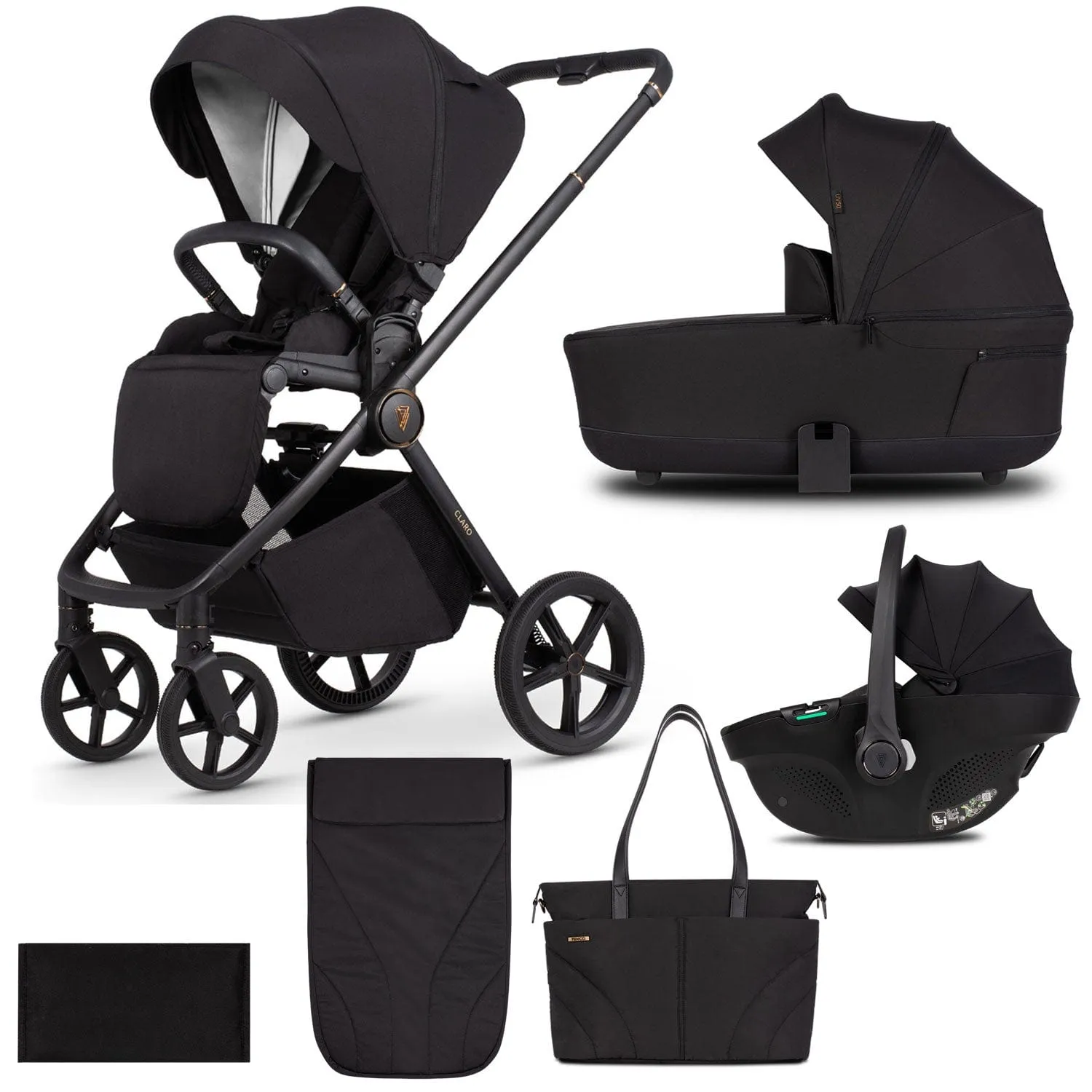 Venicci Claro 3 in 1 Travel System - Noir
