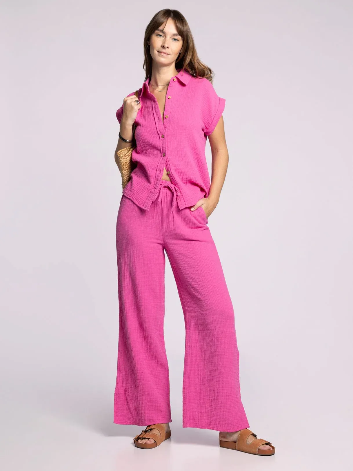 Verna Top Fuschia