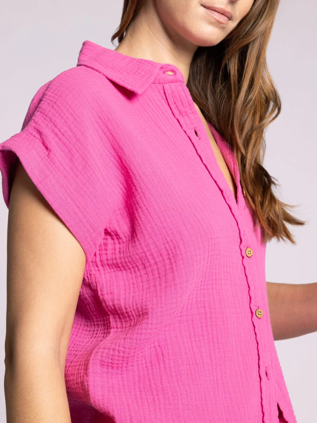 Verna Top Fuschia