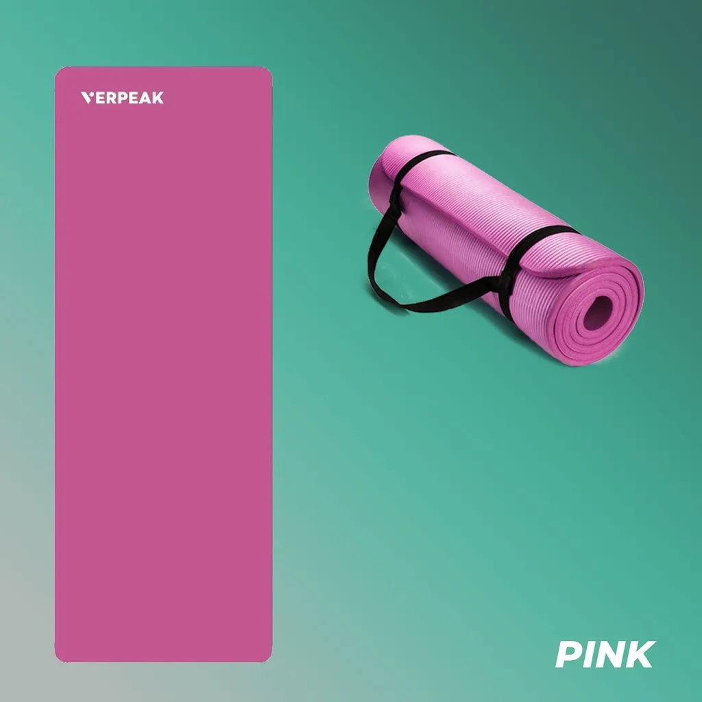 Verpeak NBR Yoga Mat 1.5CM Pink
