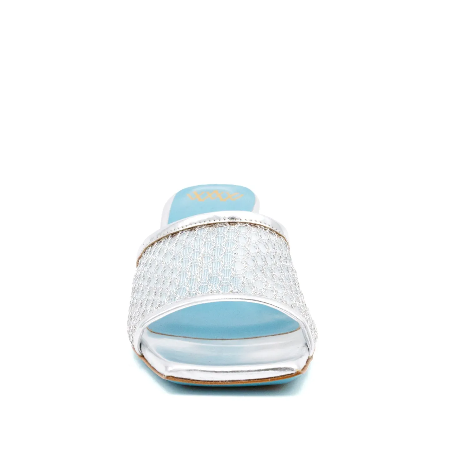 Vesta Low Heel Mesh Slide