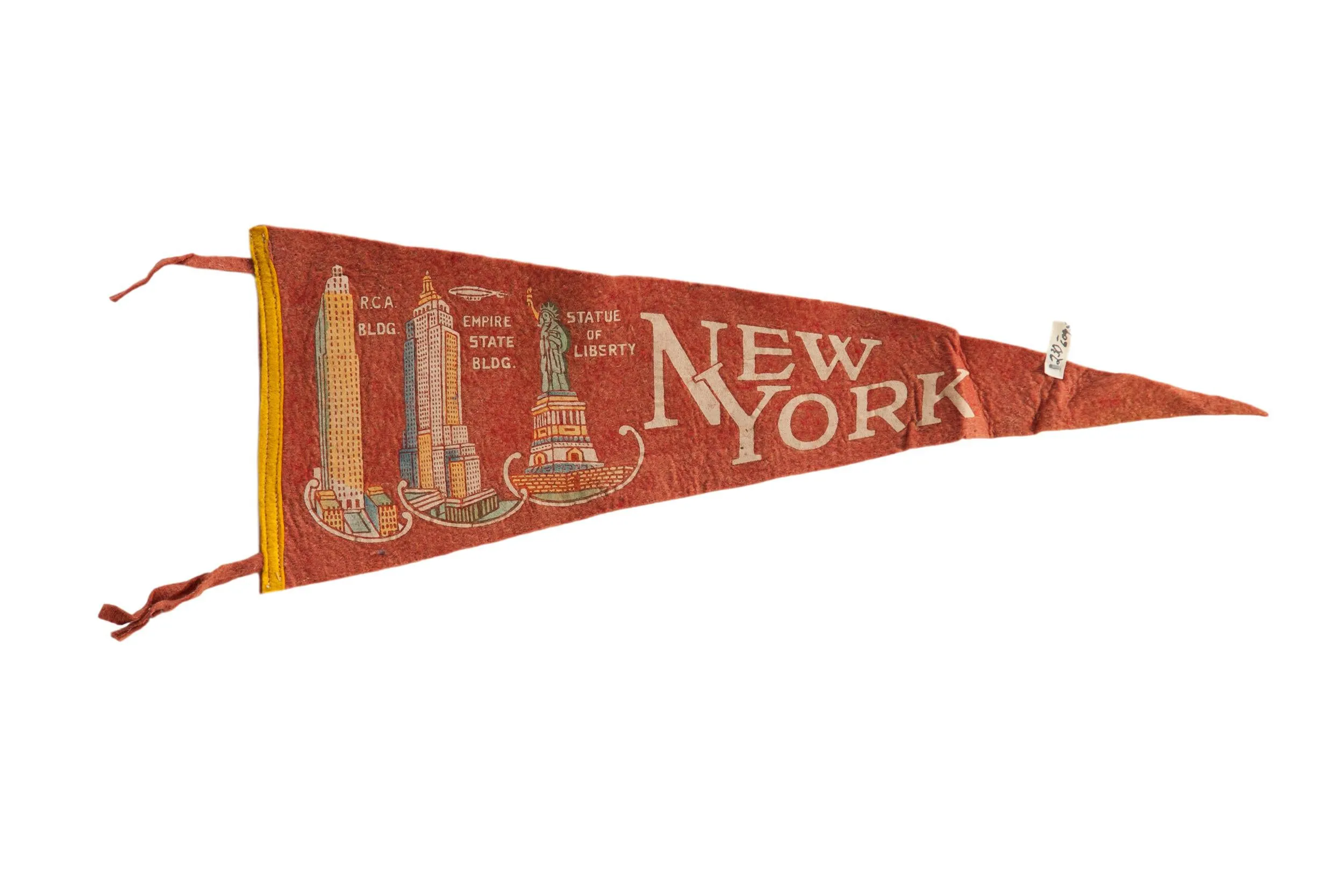 Vintage New York City Felt Flag