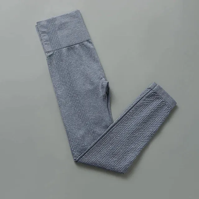 Vital Seamless High Waist Yoga Pants for Women - Sexy Push Up Gym Sport Leggings