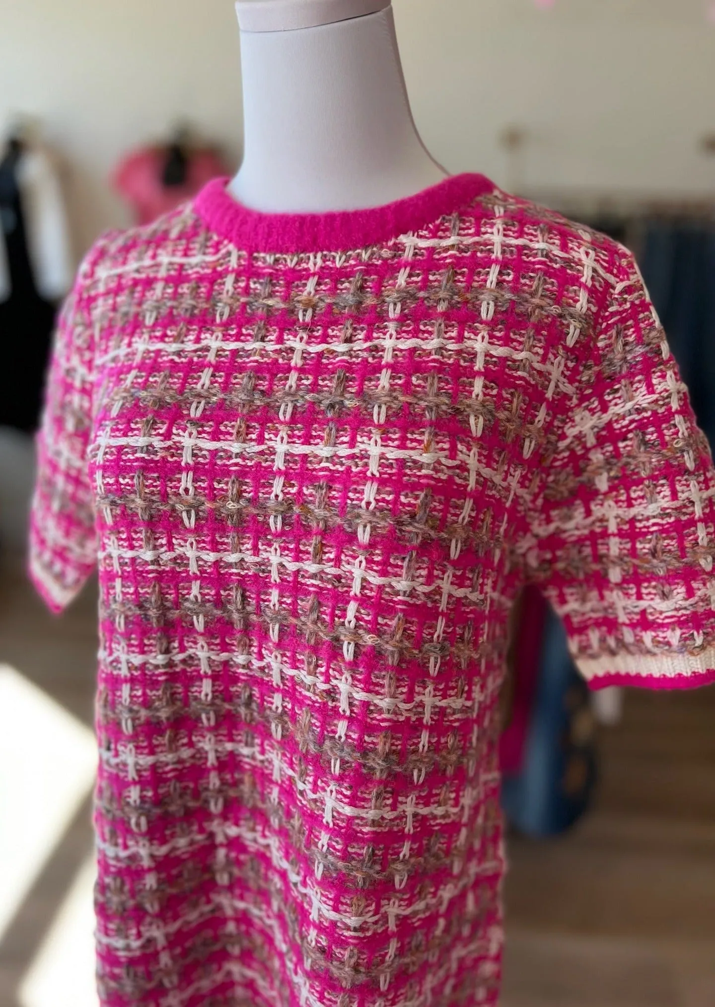 Vivienne Tweed Feature Dress