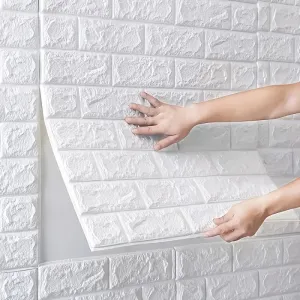Waterproof 3D Self-Adhesive Foam Wall Stickers for Home Decor