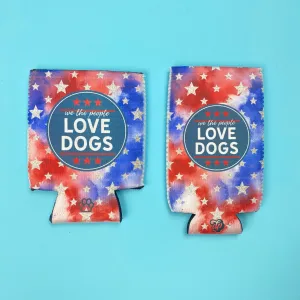 We the People Love Dogs Can Cooler