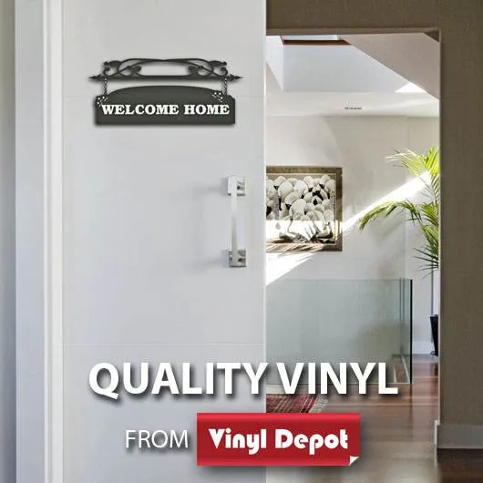 Welcome Home 3D Foam Wall Stickers (34.5/15.3cm)