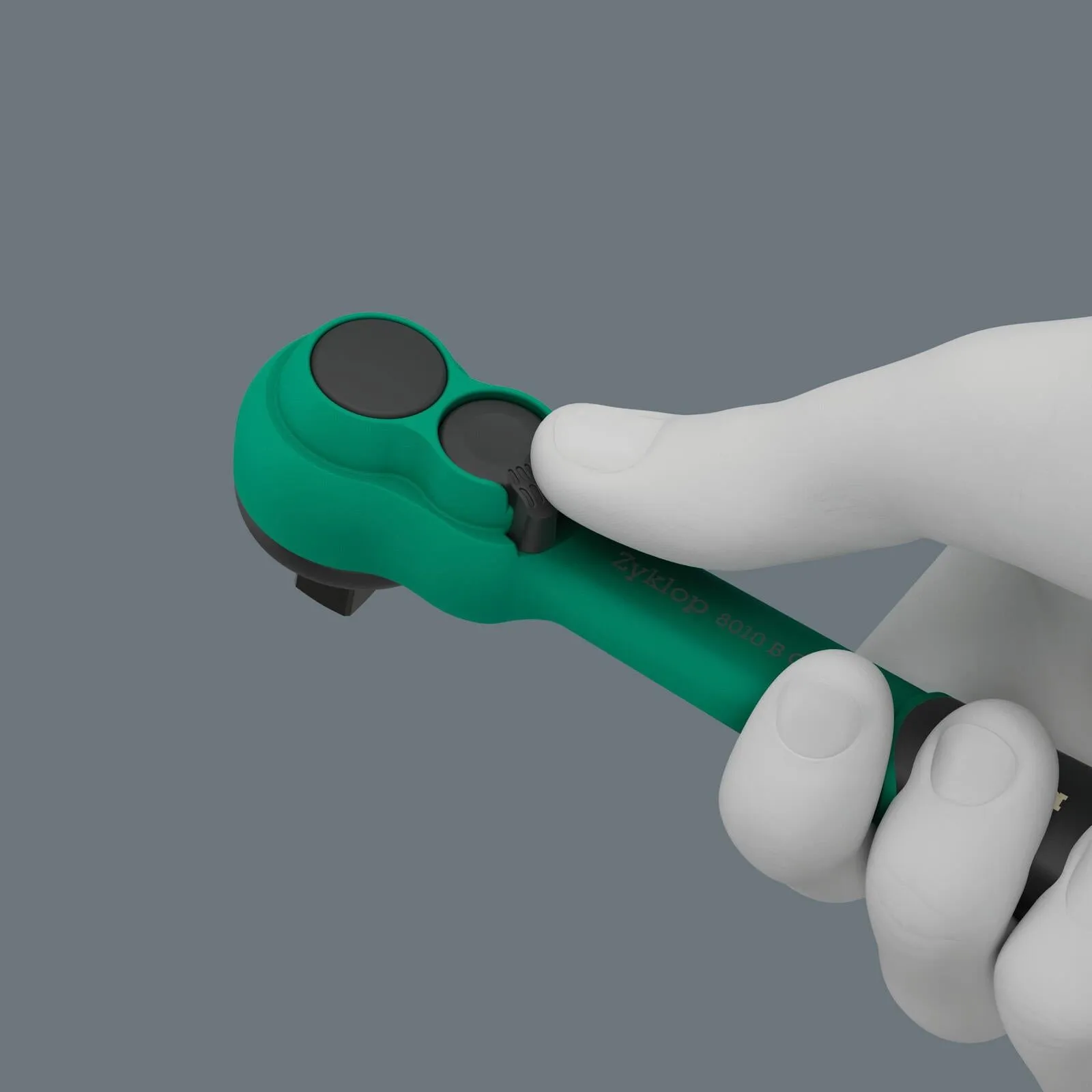 Wera Ratchet Socket Wrench 3/8" Drive 8010 B Zyklop Comfort Ratchet