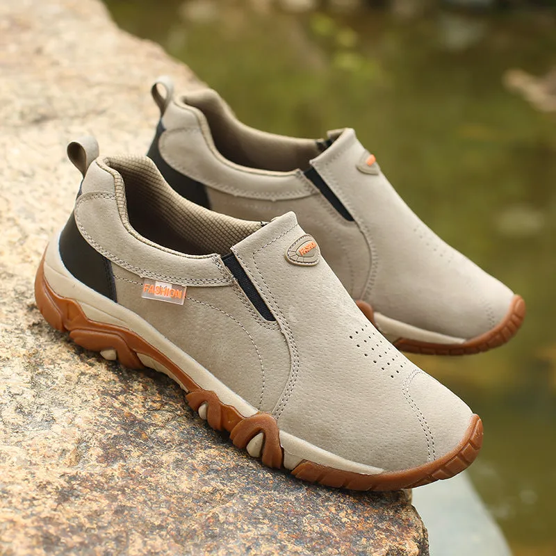 Wildking Men's Non-Slip Wear-Resistant Mountaineering and Hiking Casual Shoes C001