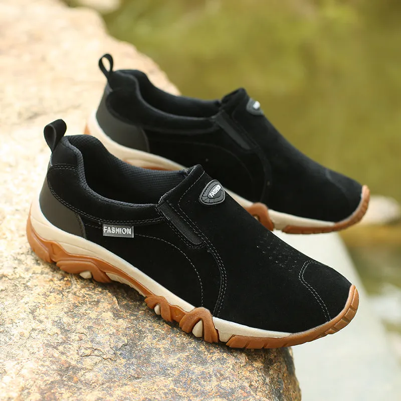 Wildking Men's Non-Slip Wear-Resistant Mountaineering and Hiking Casual Shoes C001