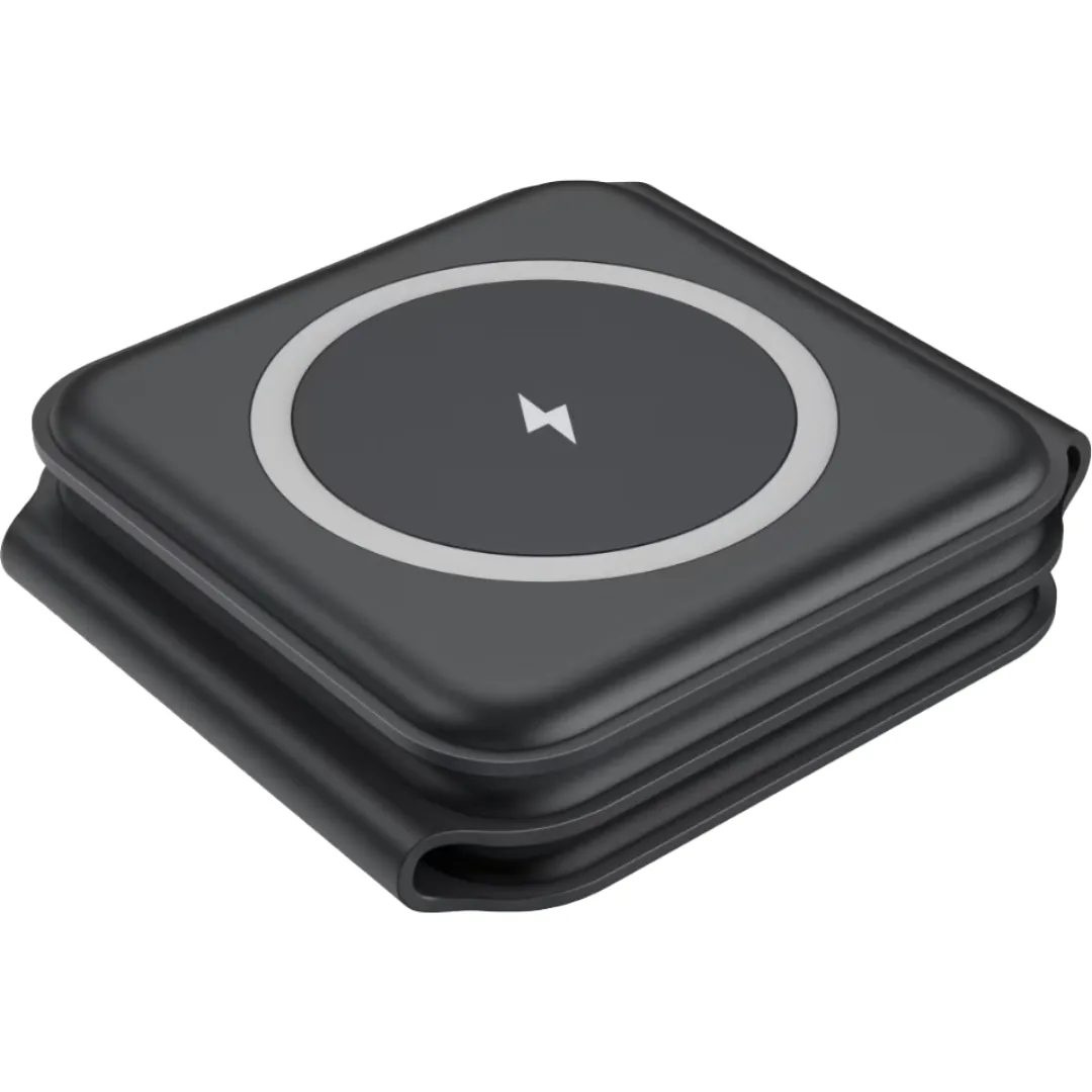 Wireless 3 in 1 Travel Charger