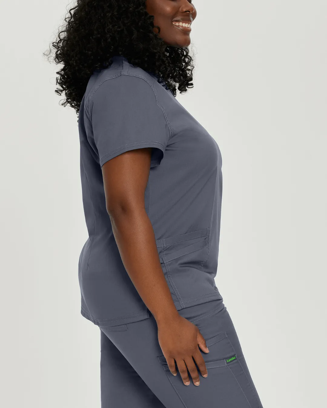 Women's ProFlex Scrub Set - Steel Grey