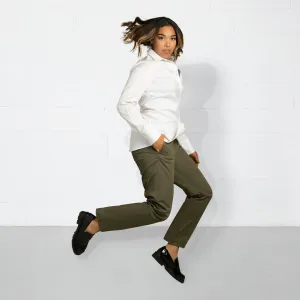 Work to Weekend Bundle - Slim Leg Olive