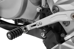 Wunderlich gear shift lever CLEVER LEVER – silver