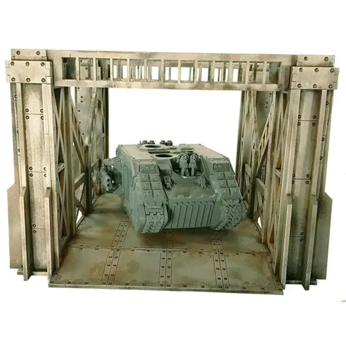 Xolk Pre-made Scenery: Iron City, Bridge