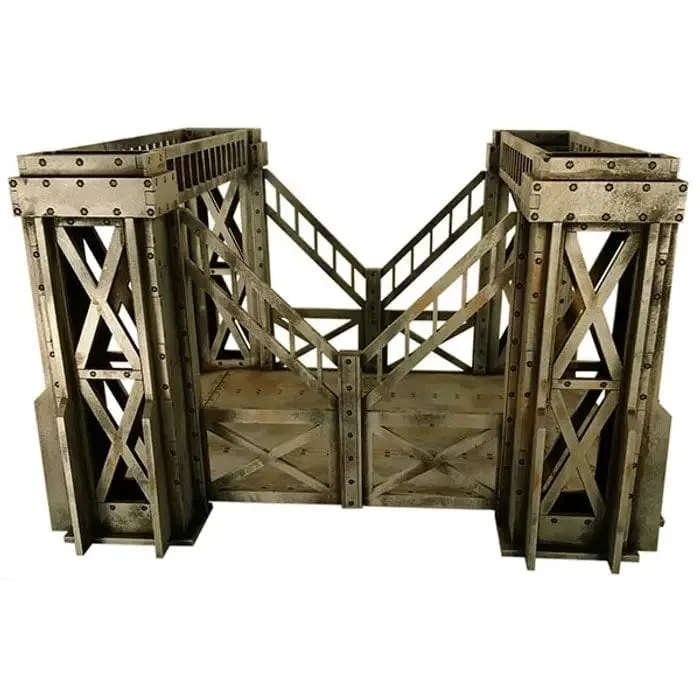 Xolk Pre-made Scenery: Iron City, Bridge