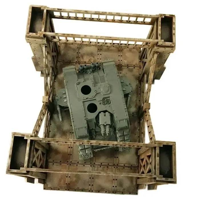 Xolk Pre-made Scenery: Iron City, Bridge