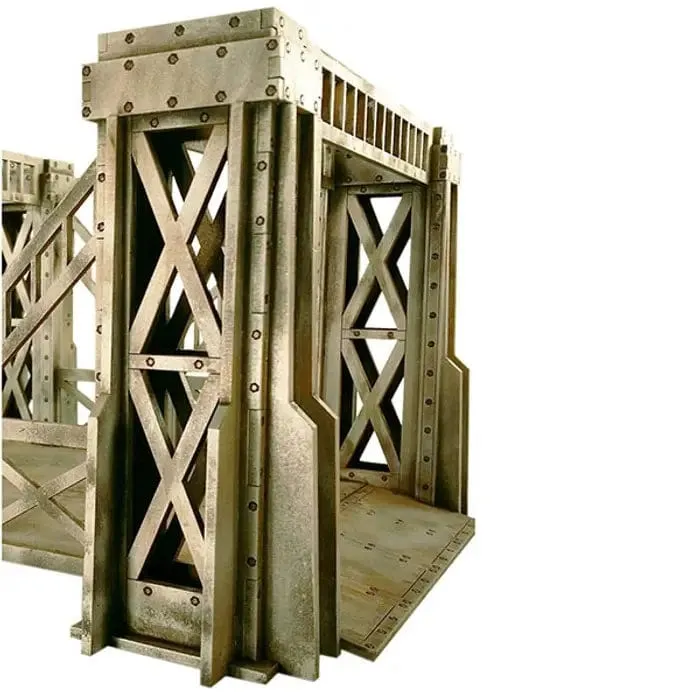 Xolk Pre-made Scenery: Iron City, Bridge