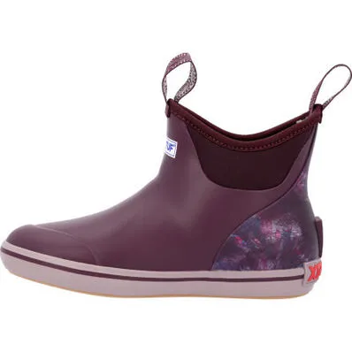 Xtratuf Women's Trolling Pack 6"Fleece Lined Ankle Deck Boot