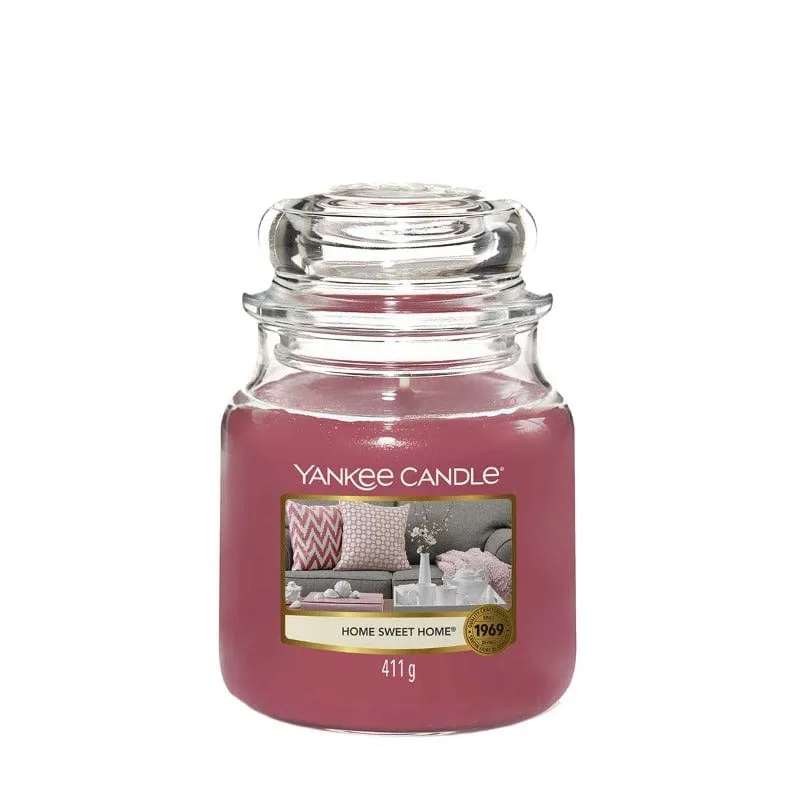 Yankee Candle Medium Jar Home Sweet Home 411g