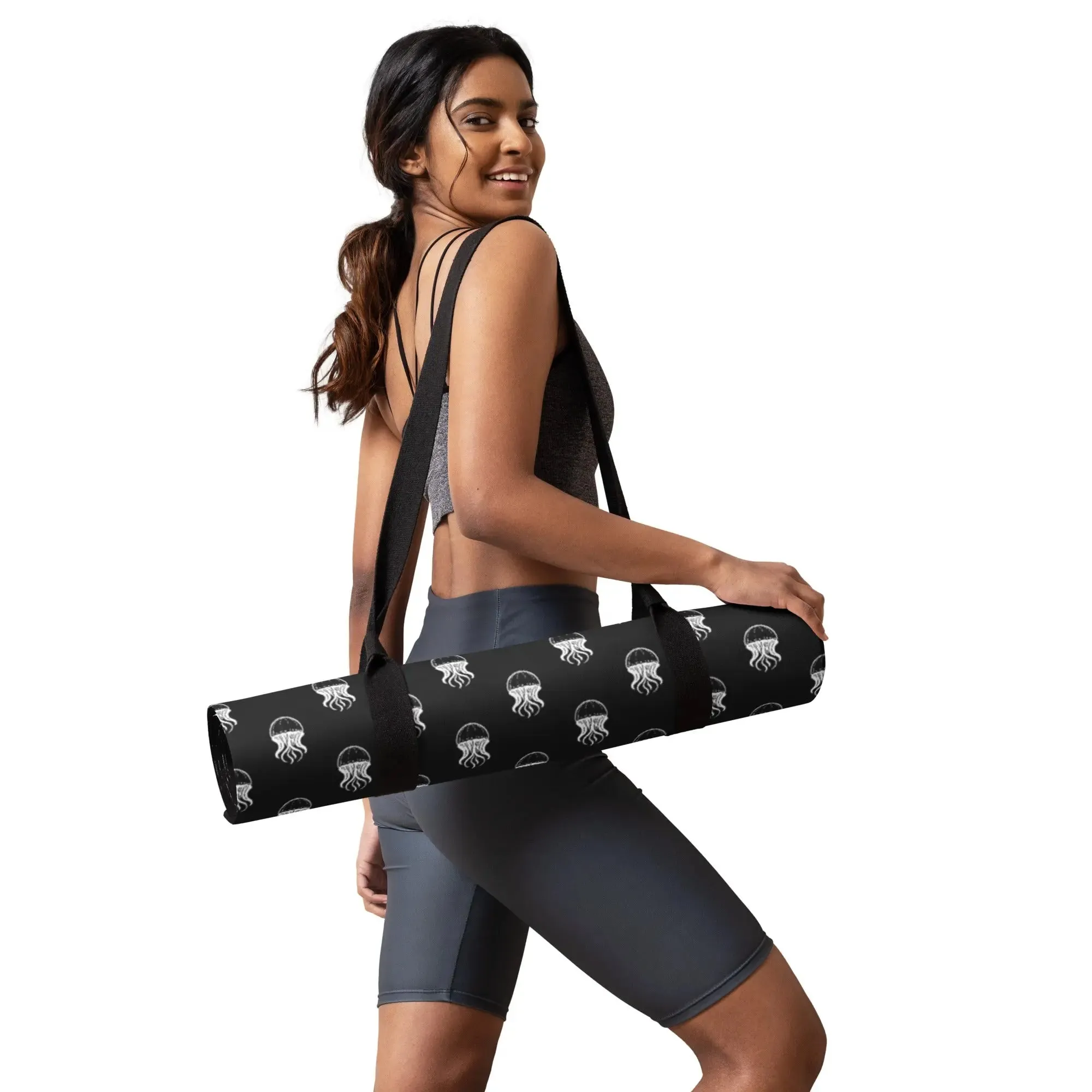 Yoga mat - Jellyfish Invaders