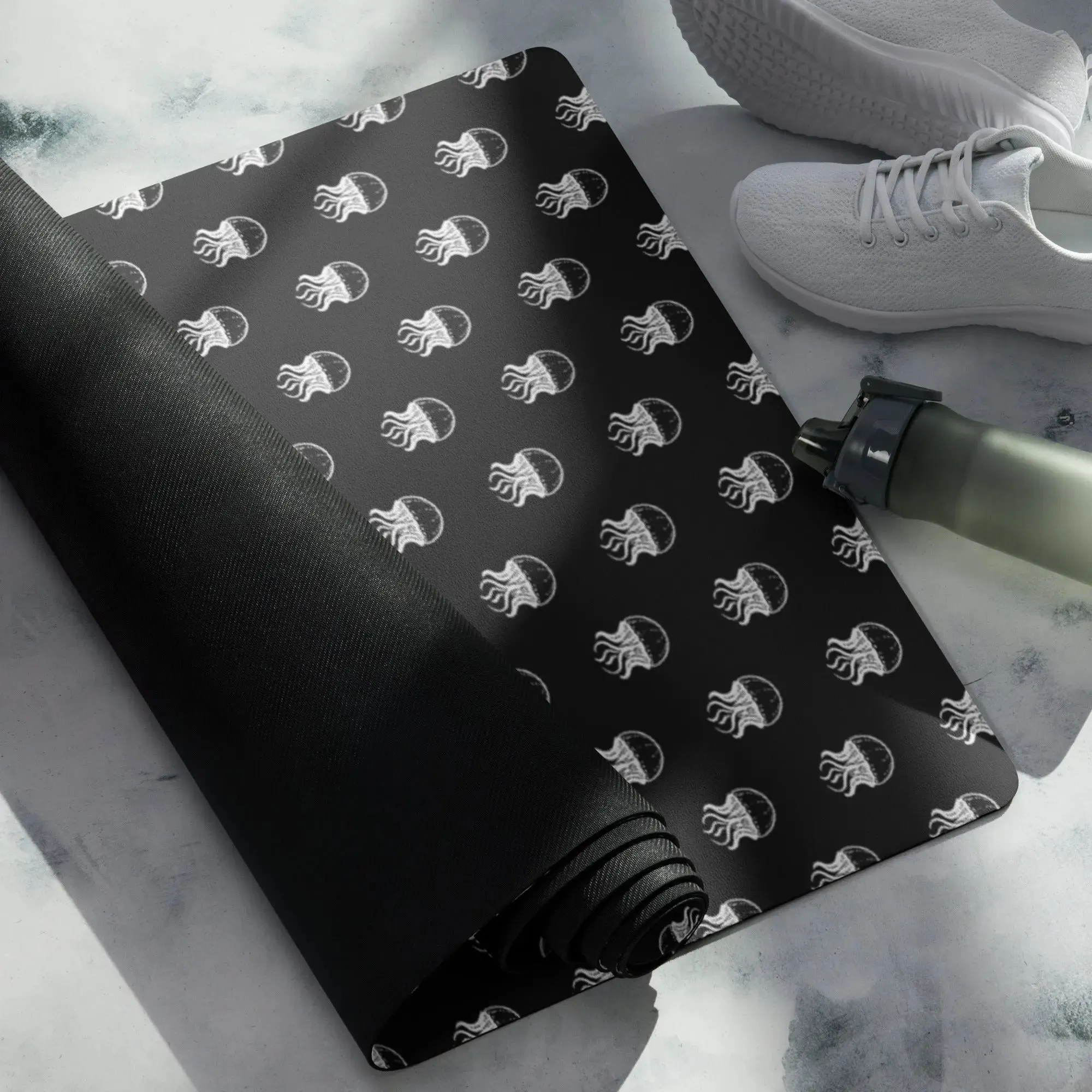 Yoga mat - Jellyfish Invaders