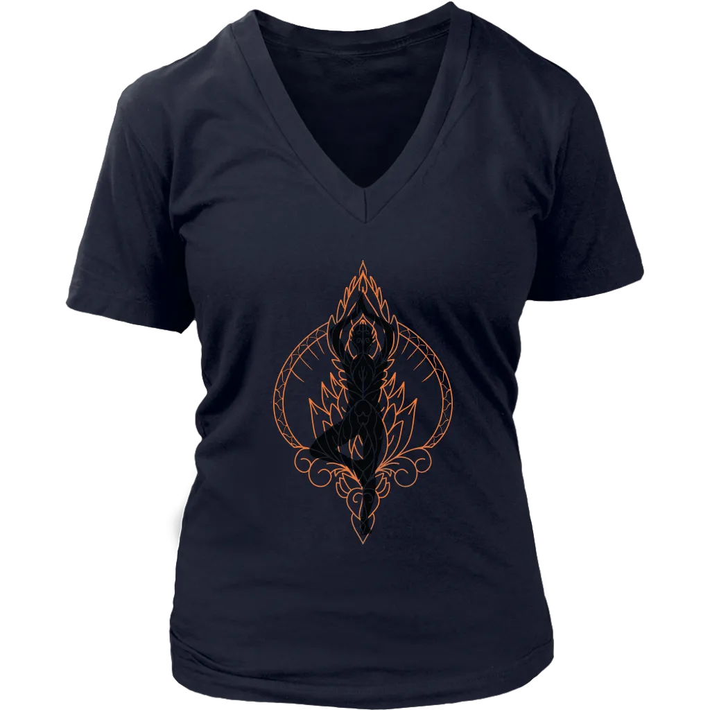 Yoga Pose T-shirt, Shirt for Yoga, Meditation and Yoga Shirt